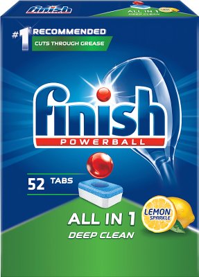 Finish Powerball All in 1 Tabletki do zmywarki Lemon