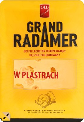 Old Poland ser żółty w plastrach  Radamer