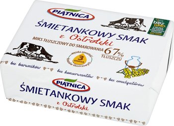 Piątnica Śmietankowy Smak z Ostrołęki Miks tłuszczowy do smarowania 67%