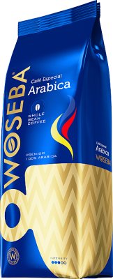 los granos de café arábica Woseba
