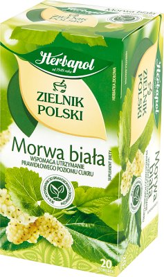Herbapol Zielnik Polski herbata ziołowa Morwa biała