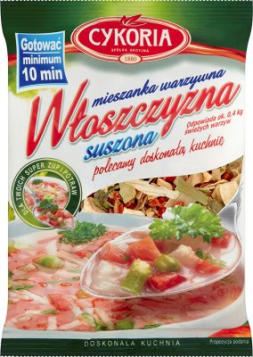 Cykoria Włoszczyzna suszona