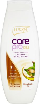 Luksja Care Pro Kremowy żel pod prysznic  Macadamia Oil