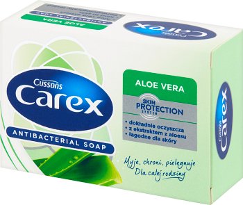 Carex antibacterial bar soap Aloe Vera