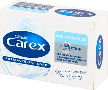 Carex антибактериальное мыло бар Moisture Plus