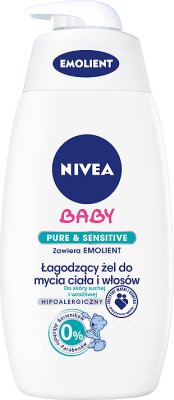 Nivea Baby Pure & Sensitive Soothing body wash and hair