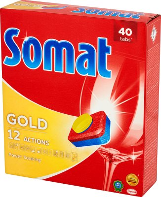 Somat Gold-Spülmaschinen-Tabs 12 Aktionen