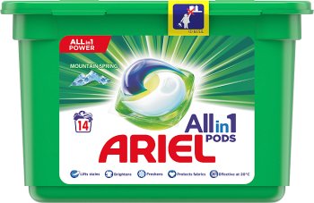 Capsules for Ariel washing 3in1 Mountain Spring