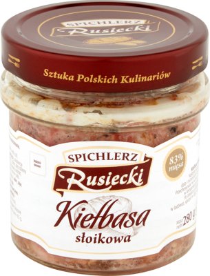 Granary Rusiecki sausage jars