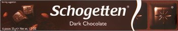 Schogetten Dark Chocolate Chocolate Blanco