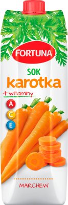Fortuna Karotka carrot juice + vitamins A, C, E