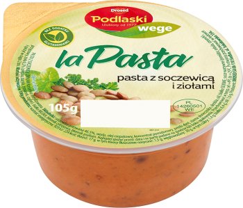 Drosed Pasta mit Linsen und Kräutern