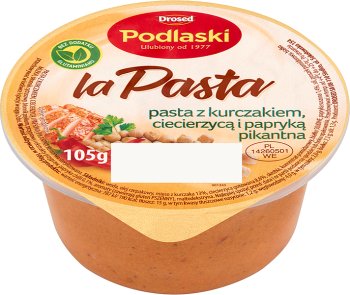 Drosed Pasta mit Huhn, Kichererbsen und würziger Pfeffer