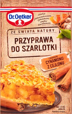 Dr.Oetker spice for apple pie with cinnamon from Ceylon