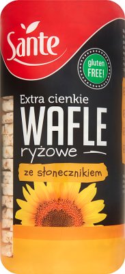 Sante Reiswaffeln mit Sonnenblumen