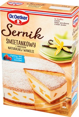 Dr Oetker Sernik Smietankowy Z Dodatkiem Naturalnej Wanilii