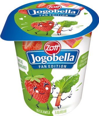 Zott Jogobella Garden Fruit Yogurt strawberry-rhubarb