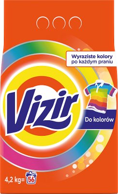 Vizir washing powder to color fabrics