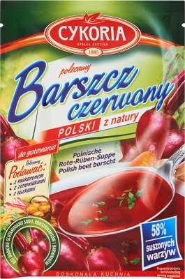 Borsch Zichorien für das Kochen