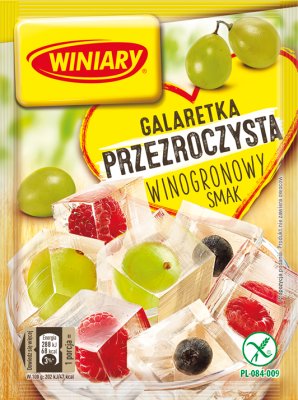 Winiary Galaretka przezroczysta smak winogronowy