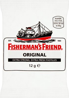 Fisherman's Friend Pastylki Orginal o smaku mentolowo-eukaliptusowym