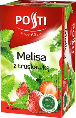 Posti herbal tea with strawberry Express Melisa