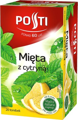 Posti Express Mint herbal tea with lemon