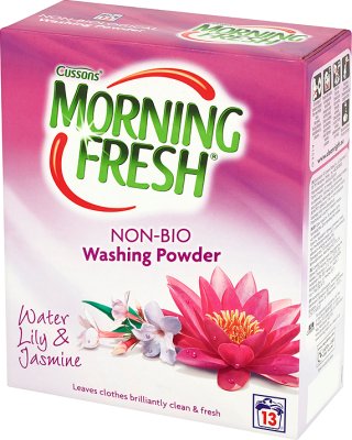 Polvos de lavar la mañana fresca para las telas blancas y de color Nenúfar y Jasmine