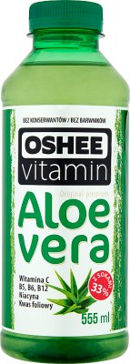 OSHEE vitamina Aloe vera bebida de fruta sin gas