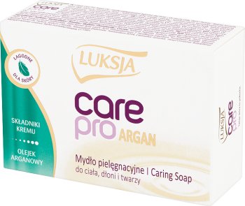 Lux Care Care Soap with argan oil and Argan Oil cream ingredients