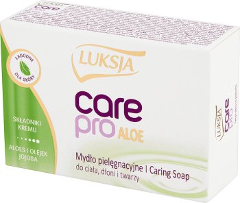 Luksja Pflege Pro Care Soap mit Aloe Vera, Jojoba und Aloe-Creme Zutaten und Jojoba