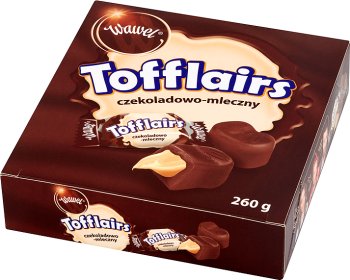 leche con chocolate Wawel Tofflairs