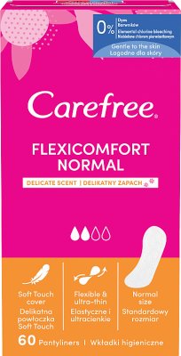 Carefree Flexi Comfort Wkładki higieniczne Cotton Feel Fresh Scent