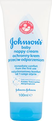 crema protectora para bebé de Johnson contra Chafes