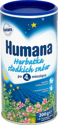 Humana чай сладкие сны