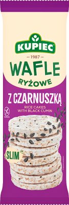 Kupiec Slim Wafle ryżowe z czarnuszką