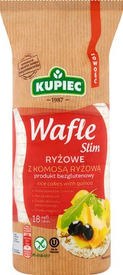 Kupiec Slim Wafle ryżowe z komosą ryżową