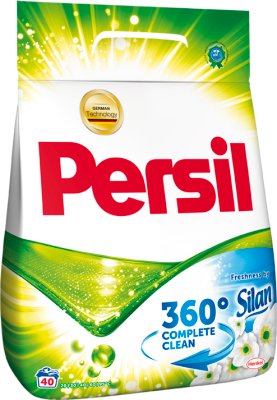 polvo de lavado Persil para tejidos blanco Frescura por Silan