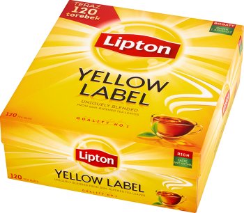 Lipton Yellow Label herbata czarna ekspresowa
