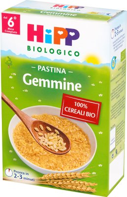 BIO Hipp Biologico Pasta Pastina Gemmine