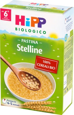 HiPP Biologico Pasta Pastina Stelline BIO