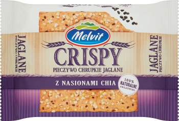 Melvit Crisper Crispy biscuit with split seeds