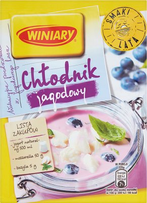 Winiary Blueberry cooler