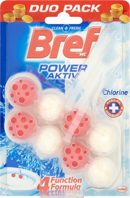 Bref Power Activate the toilet seat 4 Function formula Chlorine