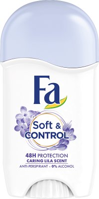 Fa antyperspirant w sztyfcie Soft & Control Caring Lila Scent