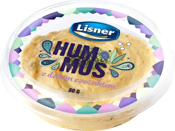 Lisner Hummus with wild garlic