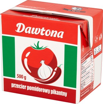 Dawtona Spicy tomato puree