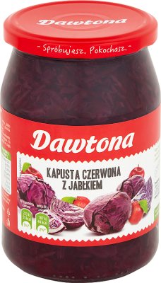 Dawtona Red cabbage with apple