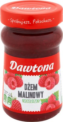 Dawtona niedrigen Zuckerhimbeermarmelade