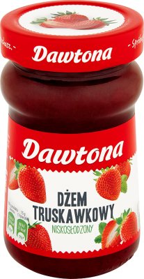 Dawtona Strawberry jam with reduced sugar content